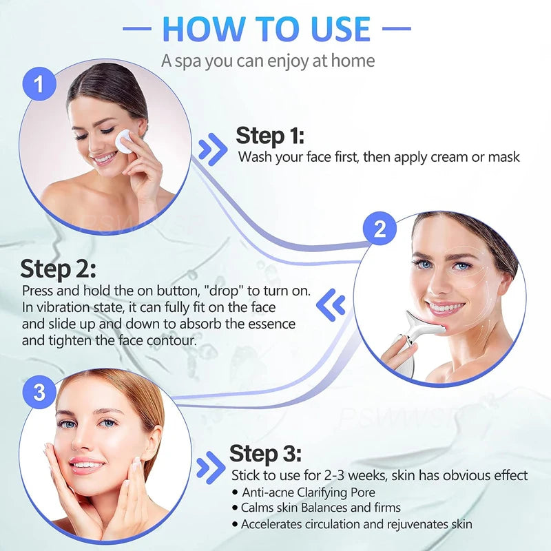 Vitalift 360: Masajeador Rejuvenecedor Facial